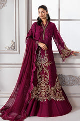 Mbroidered By Maria B Unstitched 3 Piece Wedding Suit-BD-3003