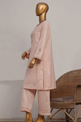 Sada Bahar Stitched 2 Piece Co Ords Emb Jacquard Vol-05 Suit-D-03-Pink