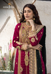 Asim Jofa Mera Haseen Jora - RTW Ajjh-10 Embroidered Raw Silk 3 Pcs