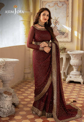 Asim Jofa Khwab-e-Naubahar Ajnb-07 Embroidered Chiffon