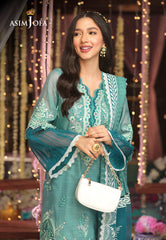 Asim Jofa Festive Eid 2021 Ajfc-20 Embroidered Organza 3 Pcs