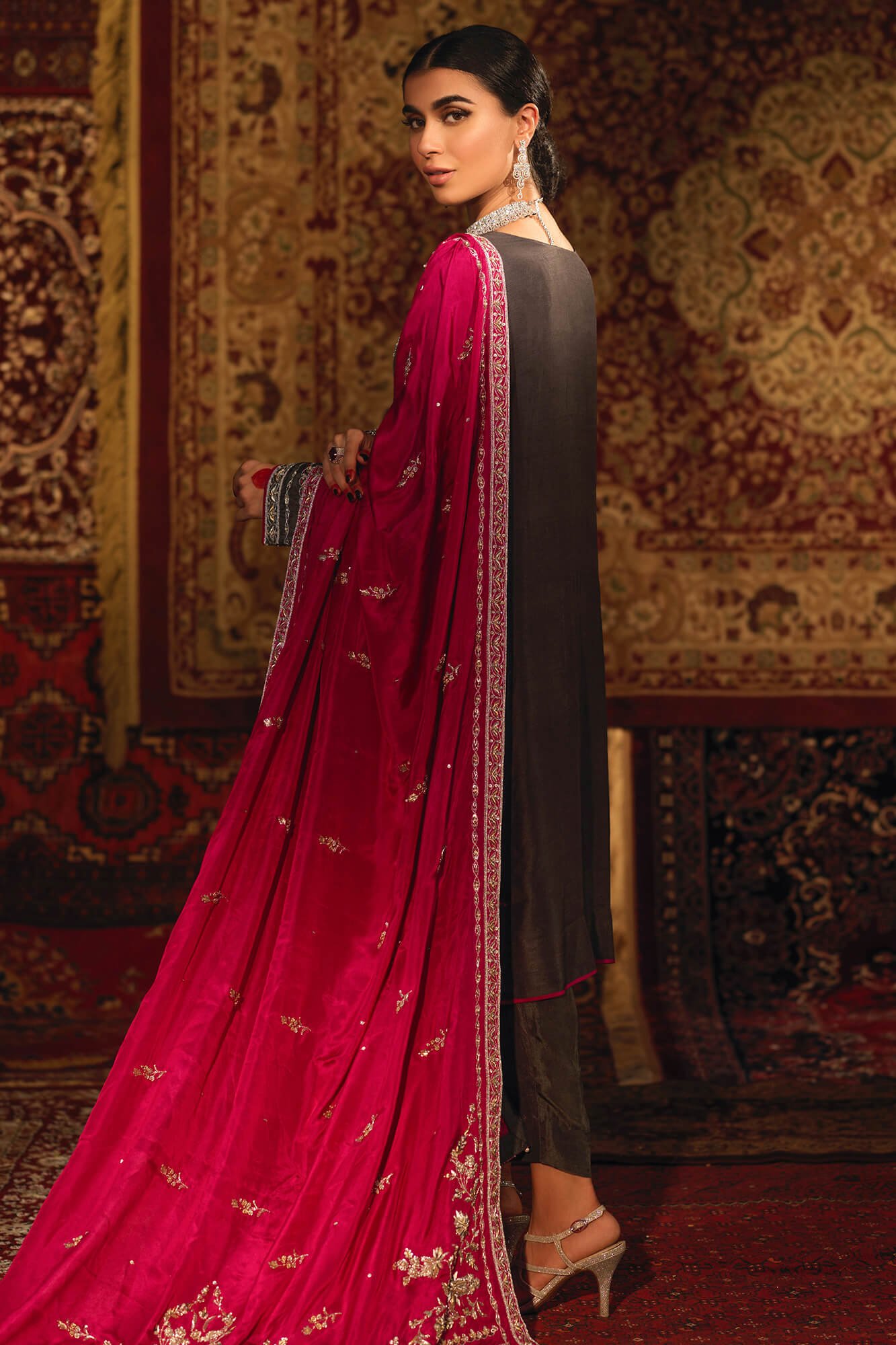 Zehnaseeb By Zaaviay Stitched Mahjabeen