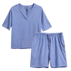 12 AM By Khawar Latif Lapis Short Suit