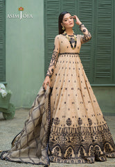 Asim Jofa Festive Jashn Ajfc-52 Embroidered Organza 3 Pcs