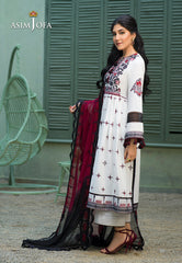 Asim Jofa Festive Jashn Ajfc-41 Embroidered Cotton 3 Pcs