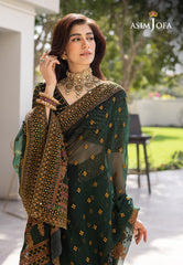 Asim Jofa Mera Haseen Jora - RTW Ajjh-06 Embroidered Chiffon 3 Pcs