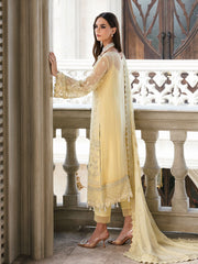 Gulaal Unstitched 3 Piece Emb Chiffon Eid Suit-Sahar 04