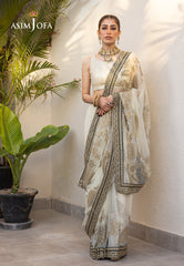 Asim Jofa Mera Haseen Jora - RTW Ajjh-09 Embroidered Poly Net 3 Pcs