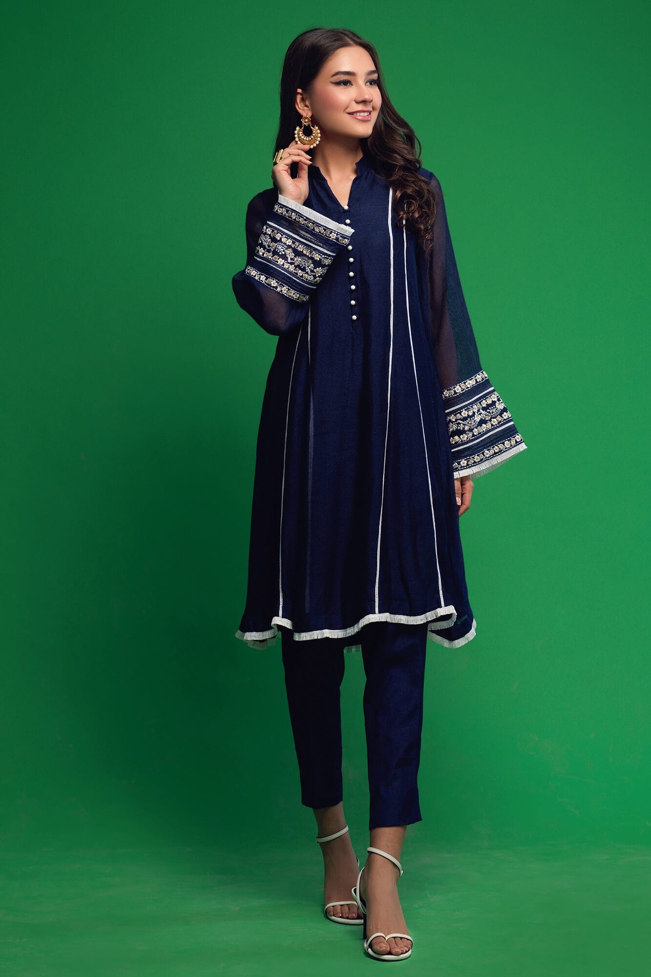 Zaaviay Pret Collection Moonlight Dew (Two Piece)
