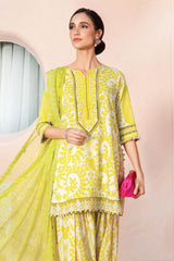 M.Prints By Maria B Unstitched 3 Piece Spring Summer Suit-04-A