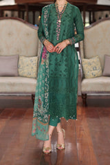 Noor By Saadia Asad Unstitched 3 Piece Luxury Chikankari Lawn'2024-D-04-A
