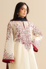CoCo Prints By Zara Shah Jahan Unstitched 3 Piece Lawn Drop Two Suit-04-B-Nisa