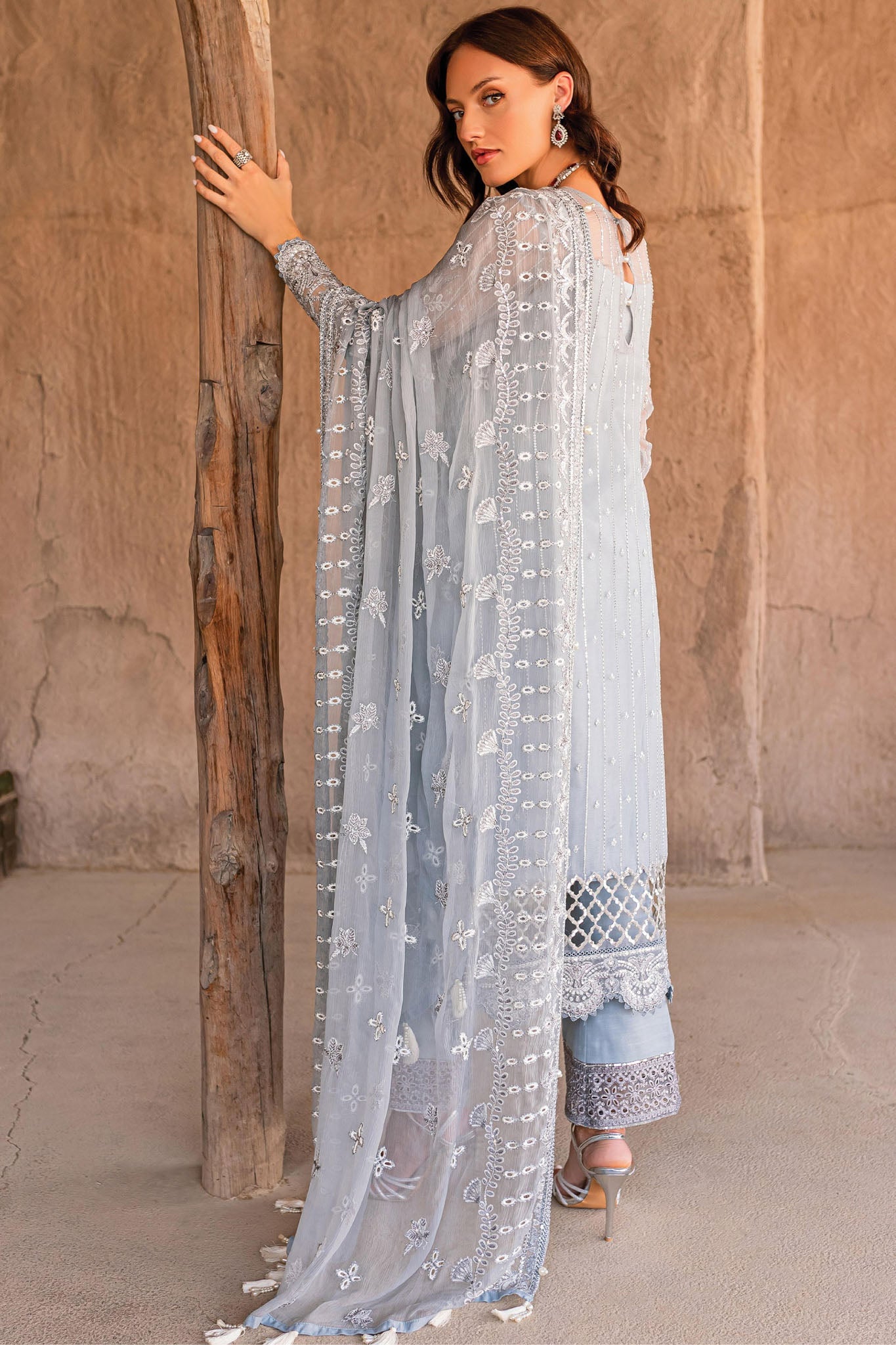 Gulaal Unstitched 3 Piece Embroidered Chiffon Collection'2022-04-Samarah
