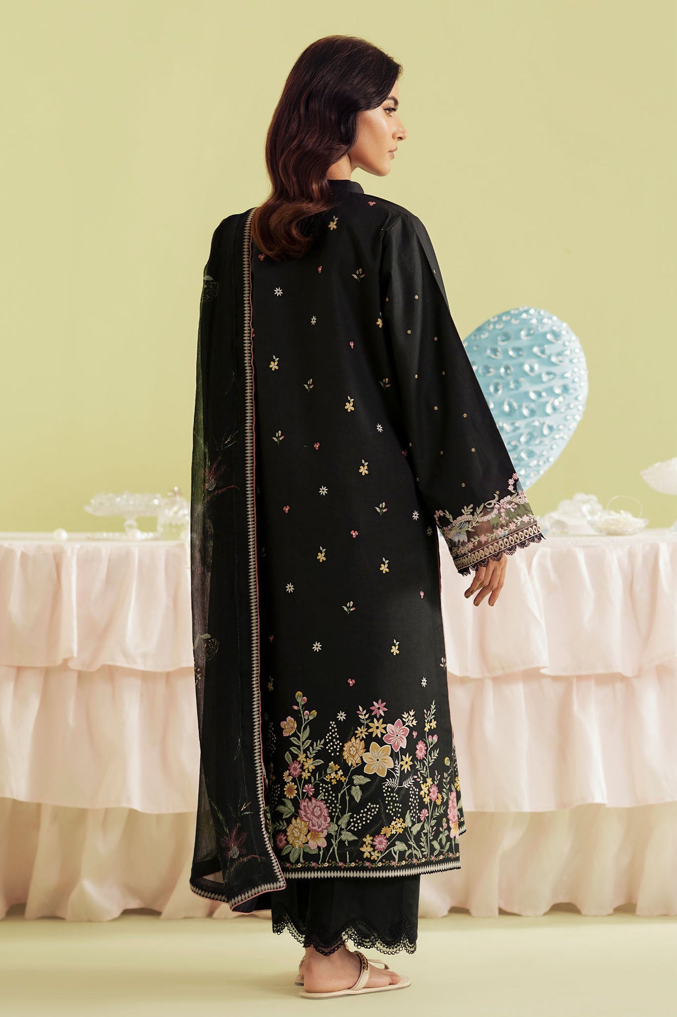 Daffodils By Seran Unstitched 2 Piece Lawn Collection'2025-04-Siya