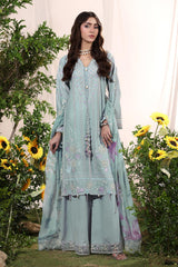 Irha By Guzel Stitched 3 Piece Luxury Cotton Suit-04-Suhana
