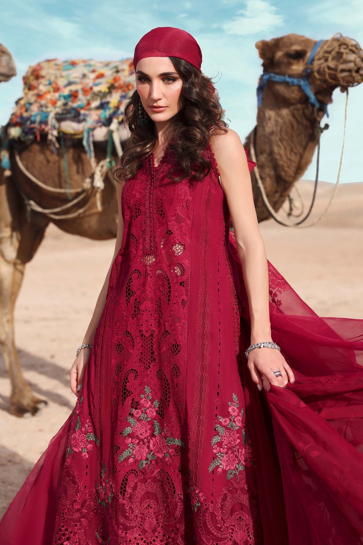 Voyage A'Luxe By Maria B Unstitched 3 Piece Lawn Collection'2025-ML-2504-A