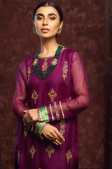 Gehna By Zaaviay Stitched Jhumka (Three Piece)