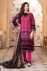 Mahee's by Riaz Arts Unstitched 3 Piece Emb Staple Slub Suit-SS-04