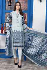 Mashaal by Riaz Arts Unstitched 3 Piece Digital Emb Khaddar Suit-MD-04