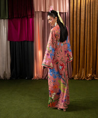 Print Therapy By Mazil Stitched Kaftan Suit-Peony