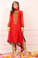 Soughaat By Zaaviay Stitched Laali (Kurti Only)