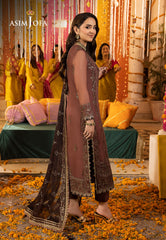Asim Jofa Dastaan Ajda-14 Embroidered Chiffon 3 Pcs
