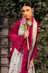 Shahkar by Jazmin Unstitched 3 Piece Luxury Emb Eid Lawn Suit-SI 26-D04