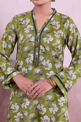 Khaas By Aizal Stitched 2 Piece Printed Ayudia Collection'2025-AKA-04