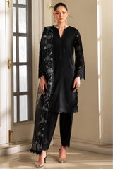 Zarif Unstitched 3 Piece Emb Lawn Summer Suit-ZF-04-Isla