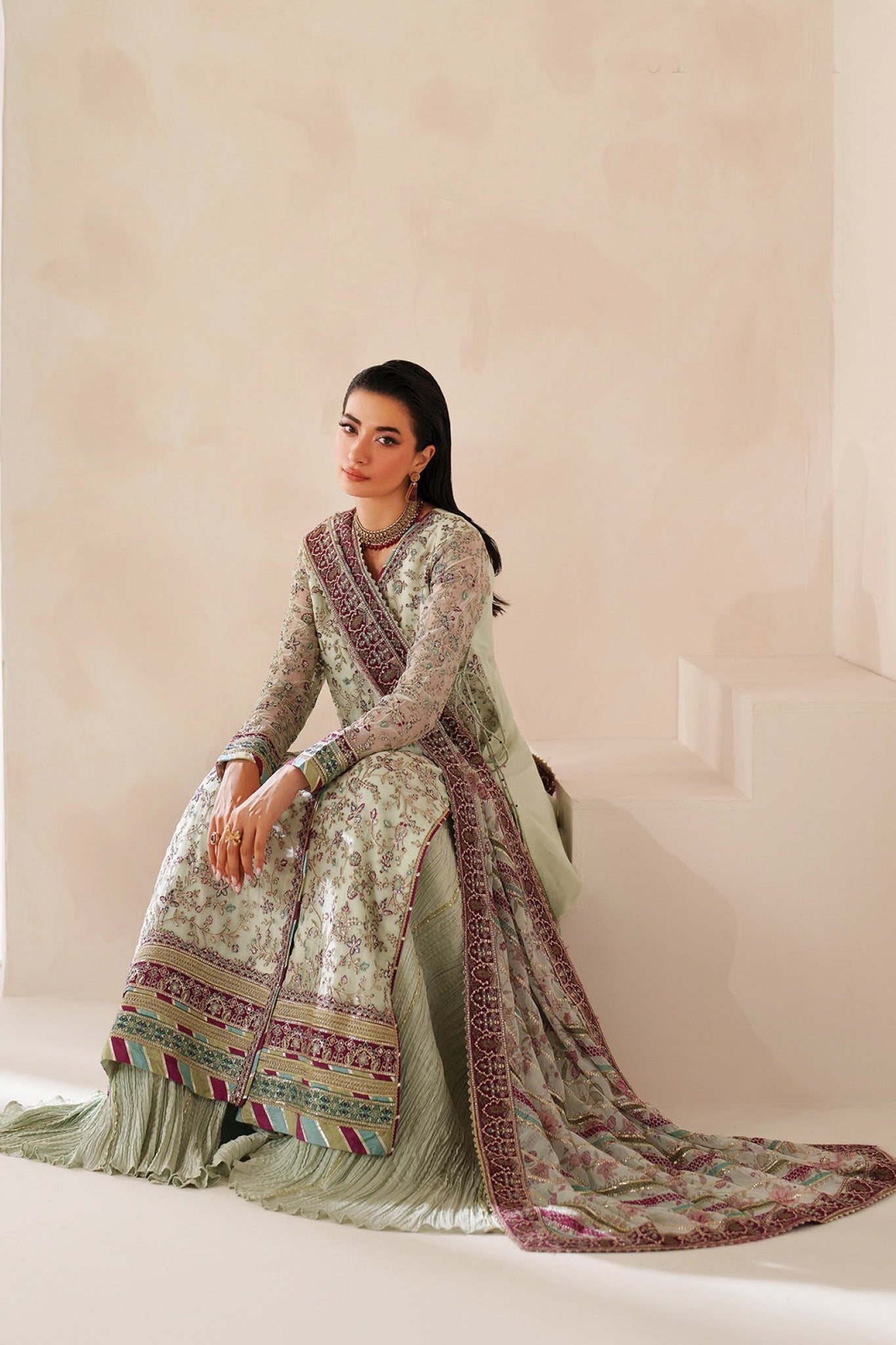 Neorah By Xenia Unstitched 3 Piece Luxury Formals Collection'2025-04-Zaleh