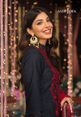 Asim Jofa Festive Eid 2021 Ajfc-13 Embroidered Cotton Jacquard 3 Pcs