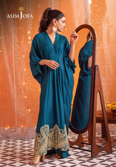 Asim Jofa Tara Sitara Ajtm-01 - 1 Pc Embroidered Viscose Jacquard 1 Pc