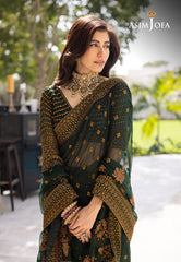 Asim Jofa Mera Haseen Jora - RTW Ajjh-06 Embroidered Chiffon 3 Pcs