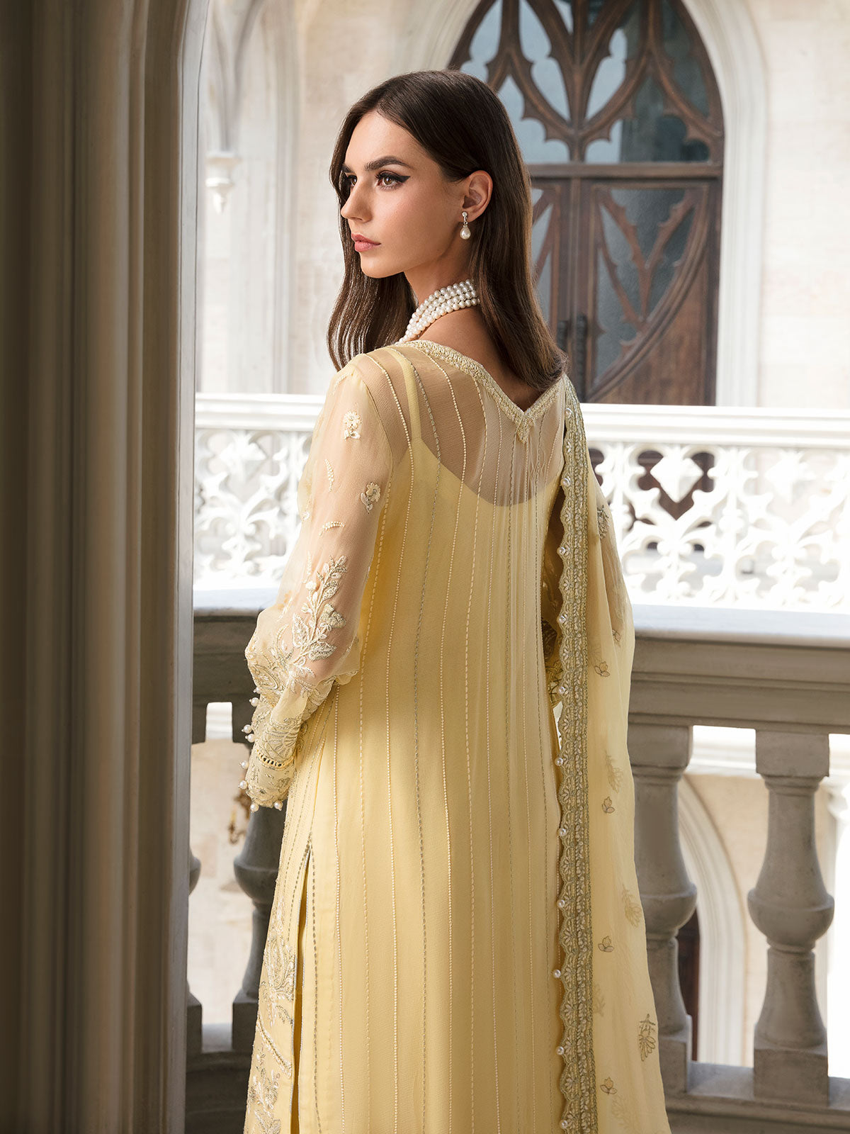 Gulaal Unstitched 3 Piece Emb Chiffon Eid Collection'2023-Sahar 04