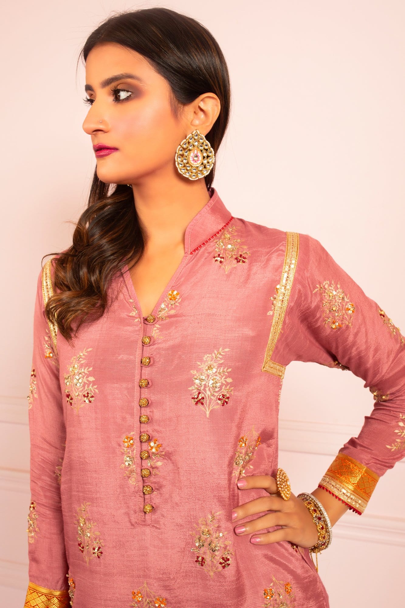 Soughaat By Zaaviay Stitched Palki (Kurti Only)