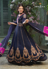 Asim Jofa Festive Jashn Ajfc-53 Embroidered Organza 3 Pcs