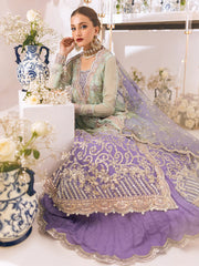 Sawariya by Roheenaz Unstitched 3 Piece Luxury Khalidar Chiffon Suit-S-04
