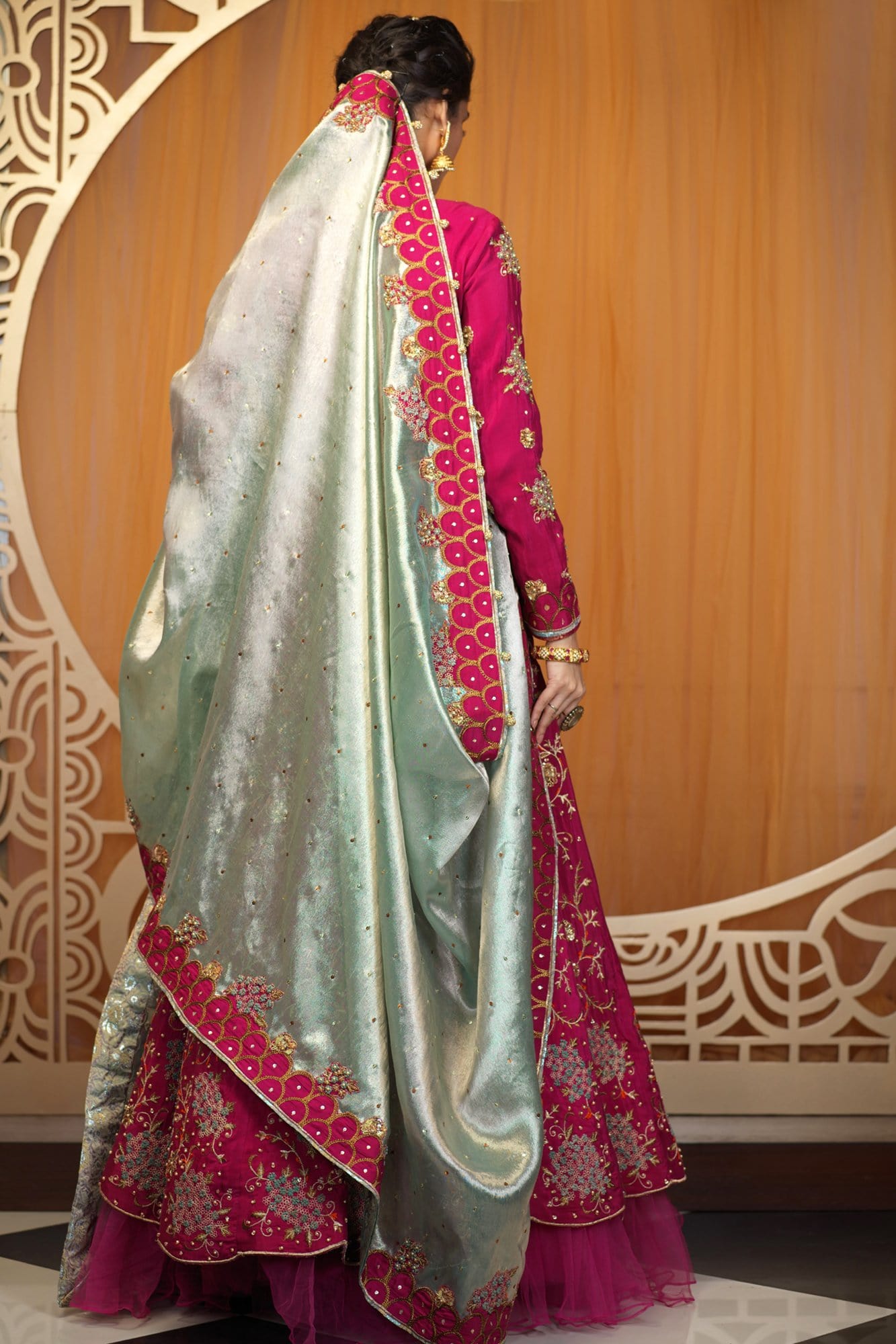 Zehnaseeb By Zaaviay Unstitched Gulaab
