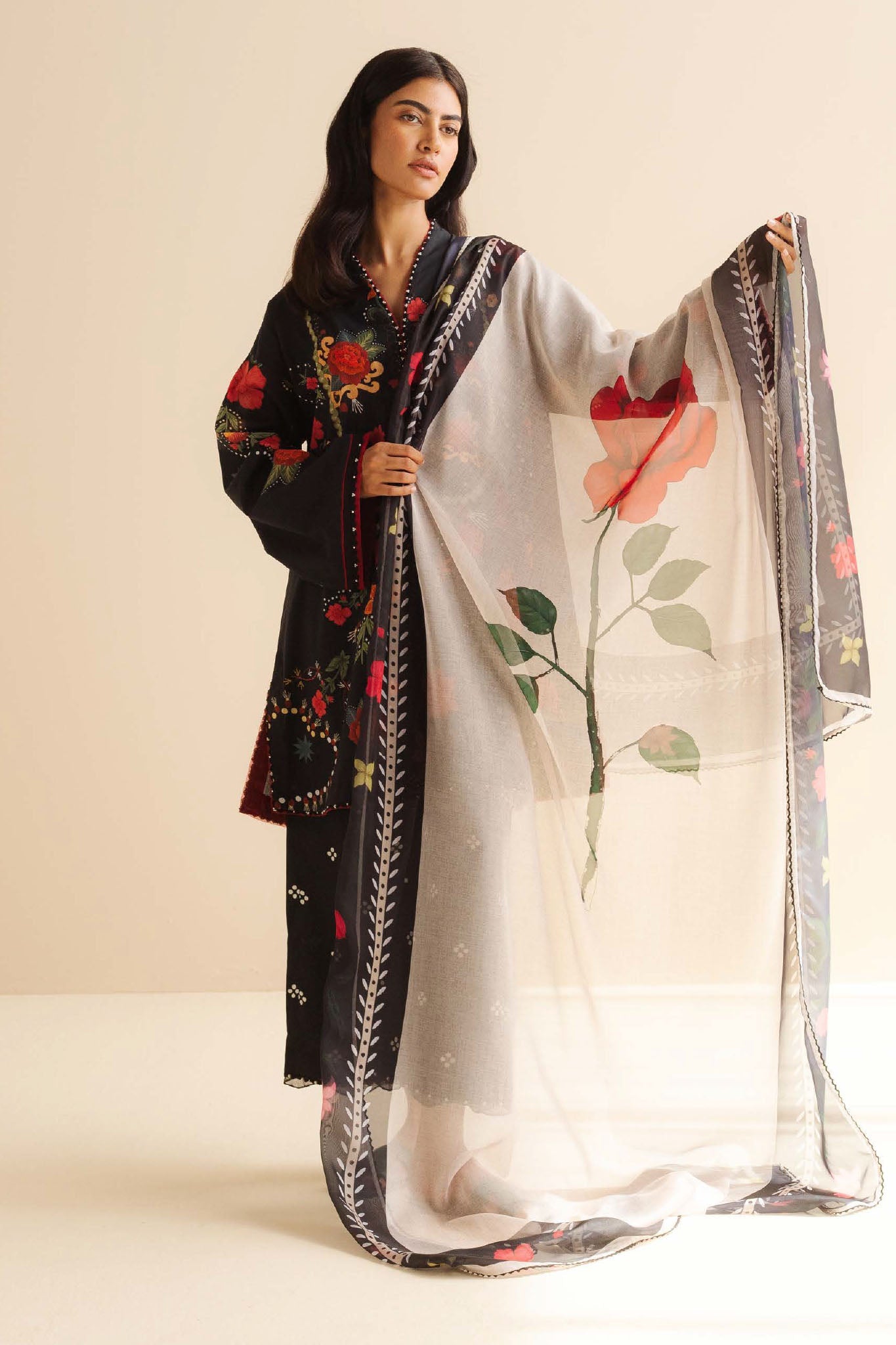 CoCo Prints By Zara Shah Jahan Unstitched 3 Piece Lawn Drop Two Collection'2025-05-A-Nyra