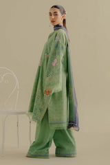 COCO By Zara Shah Jahan Unstitched 3 Piece Lawn Drop 2 Suit-05-A-Sufa