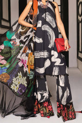 M Prints By Maria B Unstitched 3 Piece Luxury Emb Lawn Eid 2 Edit Suit-MPT-2205-A