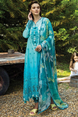 Solace OmbrÃƒÆ’Ã‚Â© By Mushq Unstitched 3 Piece Emb Chikankari Suit-05-Amore