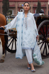 Elan Unstitched 3 Piece Luxury Lawn Suit-05-B-Celestine