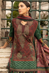 M Prints By Maria B Unstitched 3 Piece Cambric Fall Edit Suit-MPT-2305-B