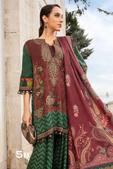 M Prints By Maria B Unstitched 3 Piece Cambric Fall Edit Suit-MPT-2305-B