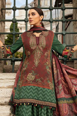 M Prints By Maria B Unstitched 3 Piece Cambric Fall Edit Suit-MPT-2305-B