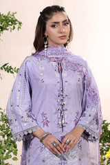 Irha By Guzel Stitched 3 Piece Luxury Cotton Suit-05-Roma
