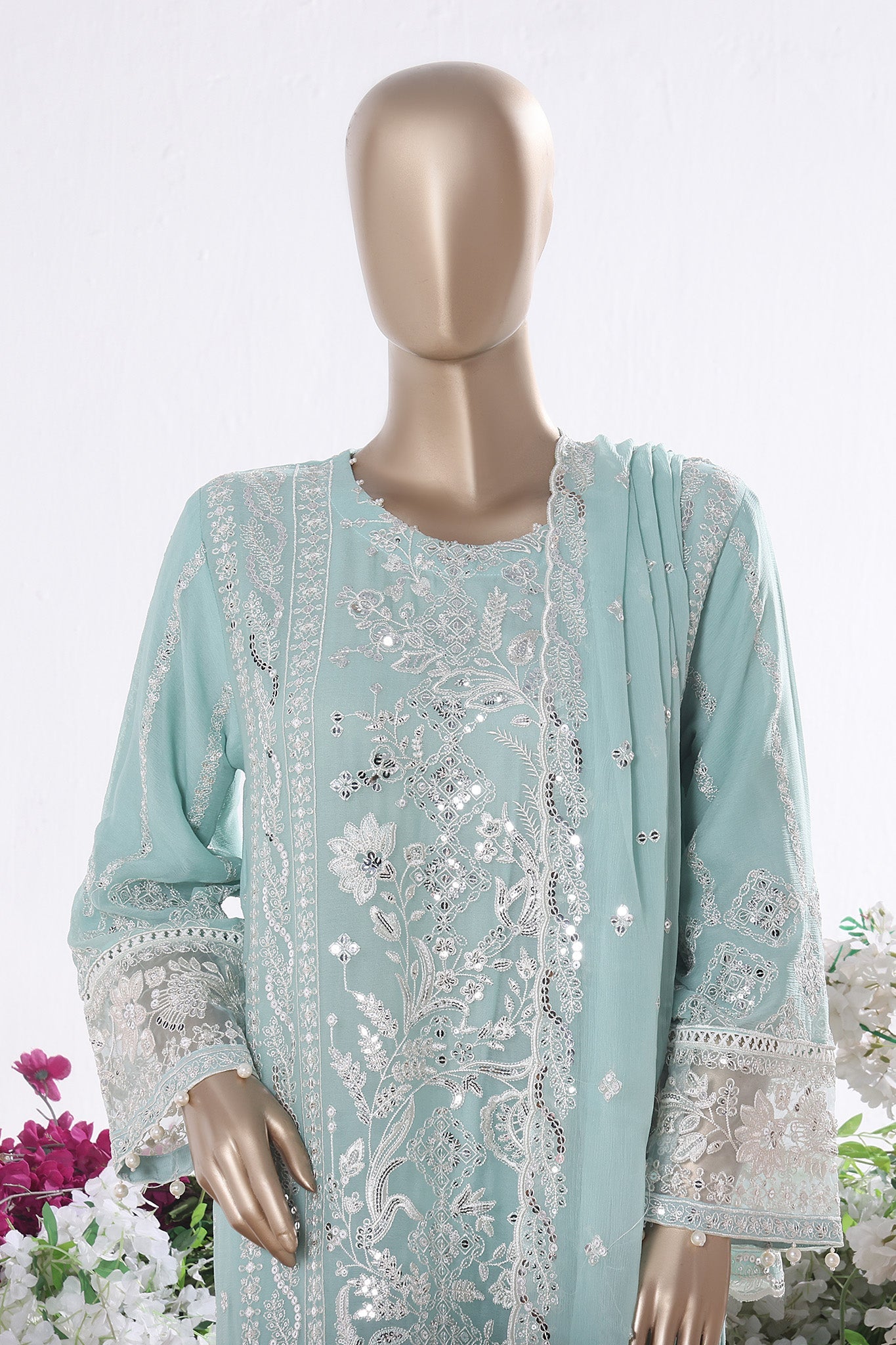 Khombi Stitched 3 Piece Luxury Formals Collection'2025-AF-02-SG