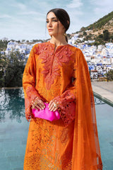 Voyage A'Luxe By Maria B Unstitched 3 Piece Lawn Suit-ML-2505-B