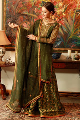 Neher By Zaaviay Stitched Haryali Bano (Ready To Wear - Three Piece)